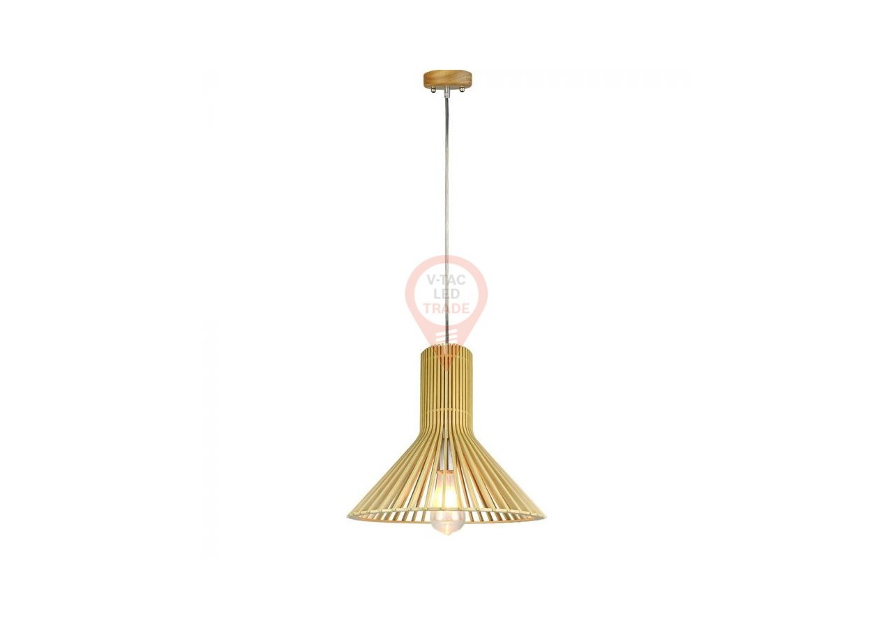 Suspension en bois Cône D350 x H310mm