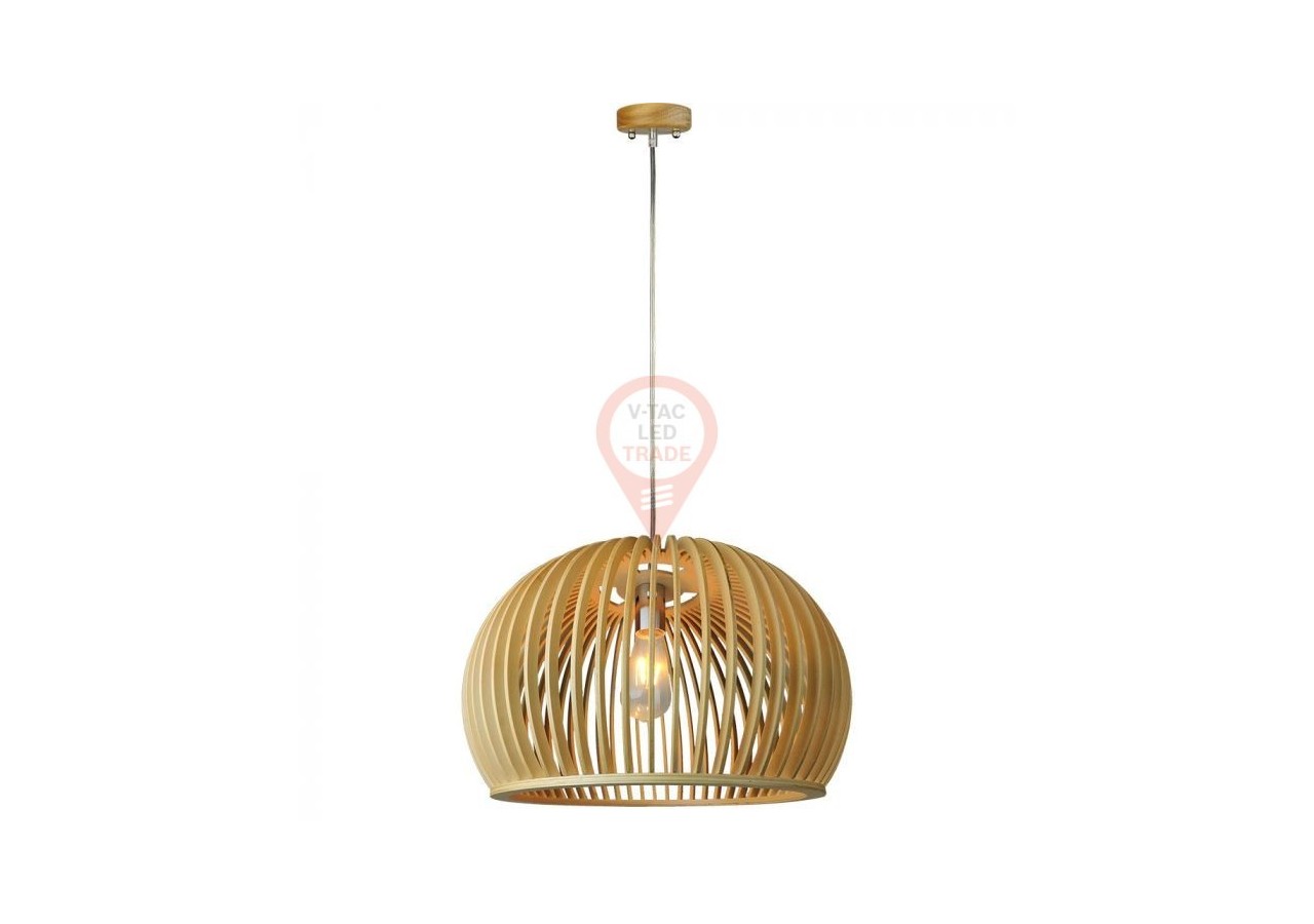 Suspension en Bois Big Ronde D440 x H280mm