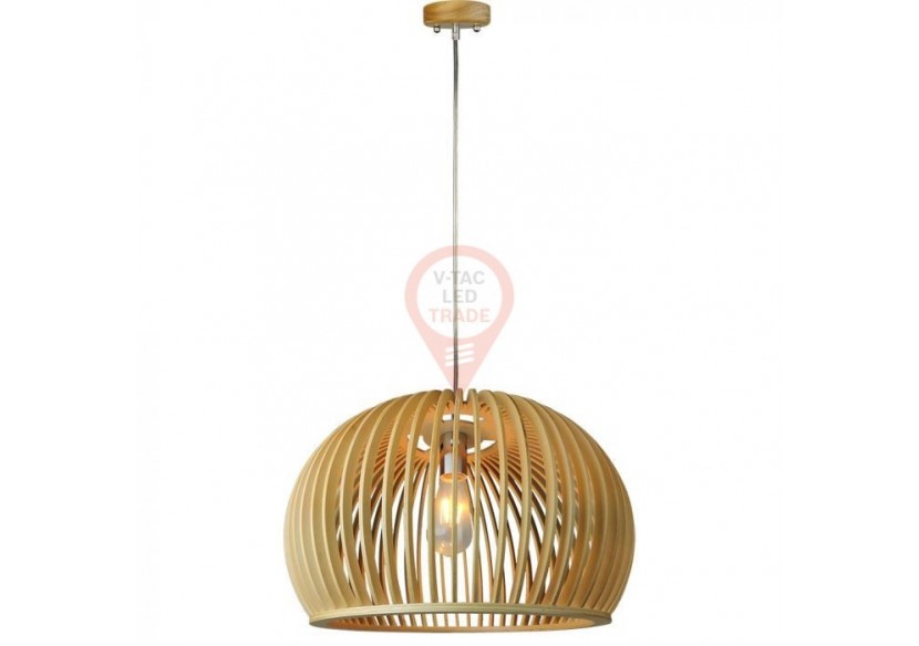 Suspension en Bois Big Ronde D440 x H280mm