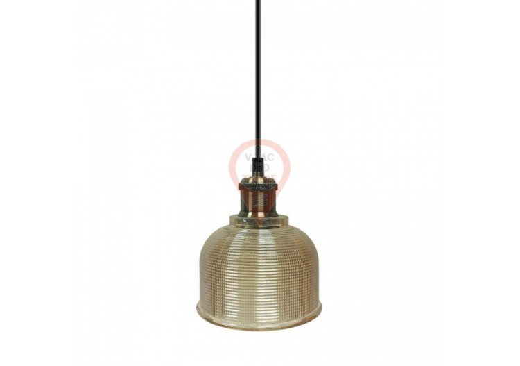 Suspension en verre Ambre Ø145