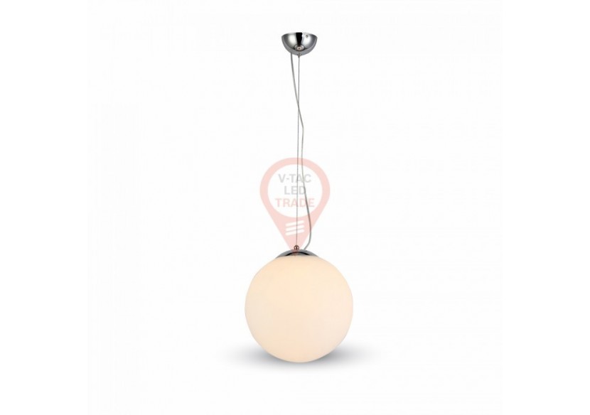 Suspension Verre Chrome