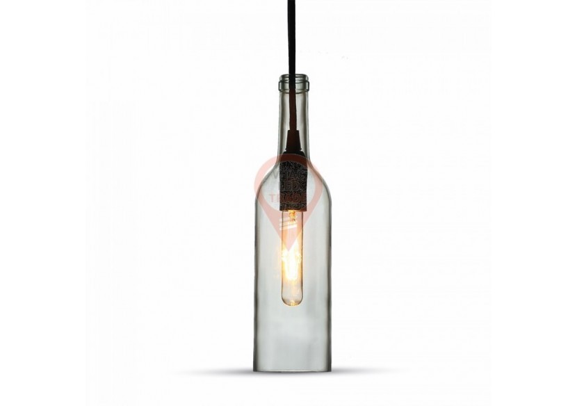 Suspension Bouteille Transparente