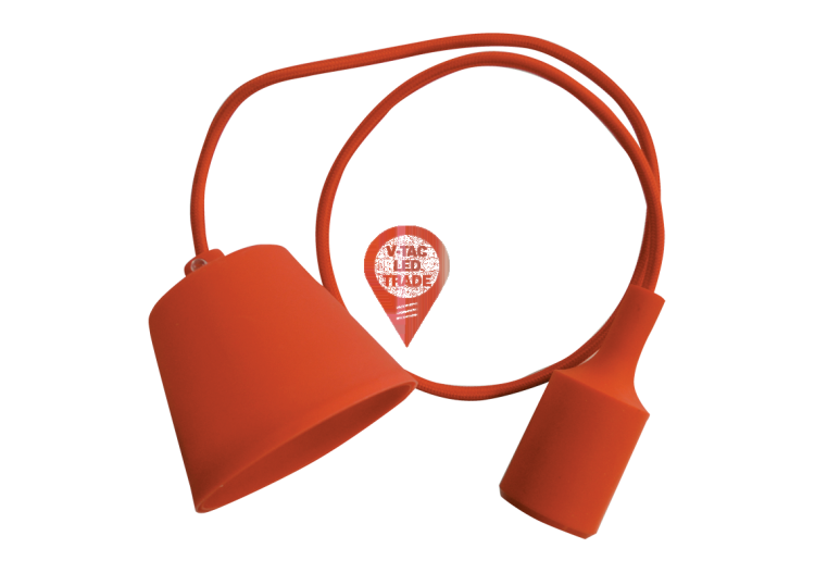 Support de suspension E27, corps orange