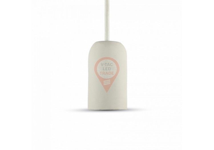 Suspension Béton Blanc