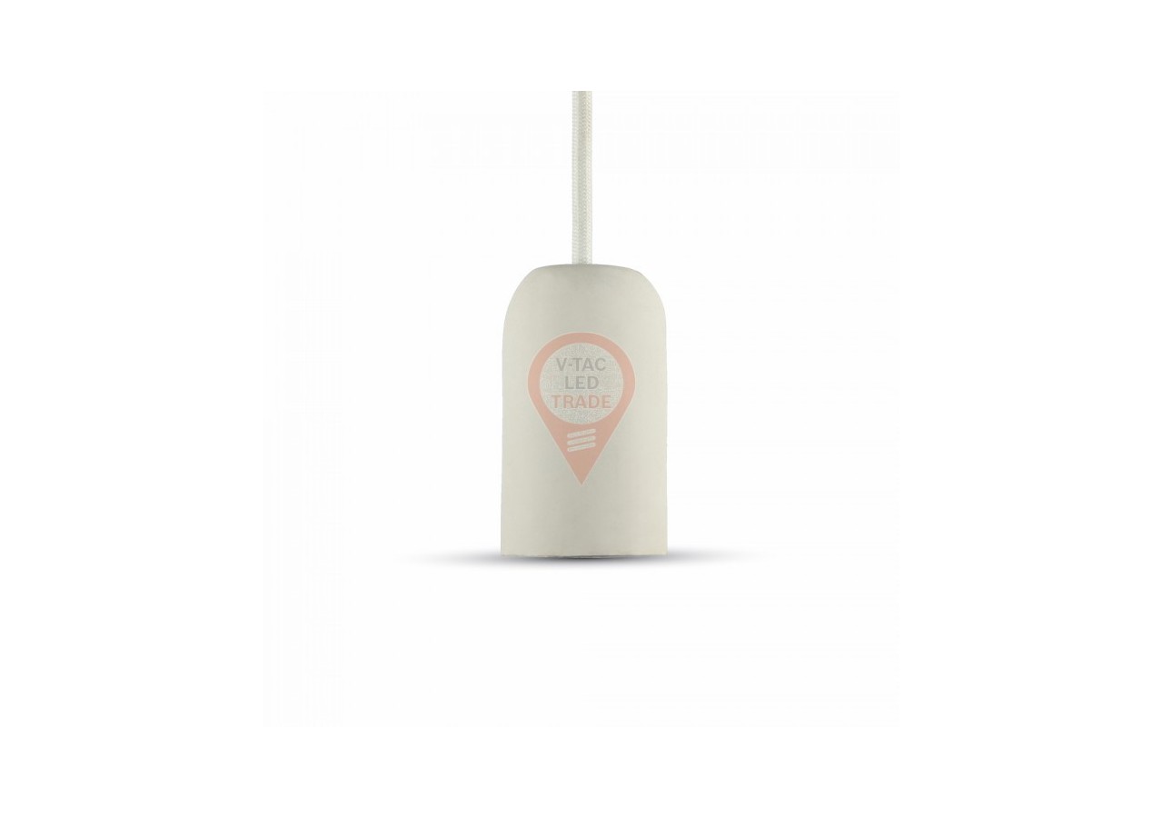 Suspension Béton Blanc