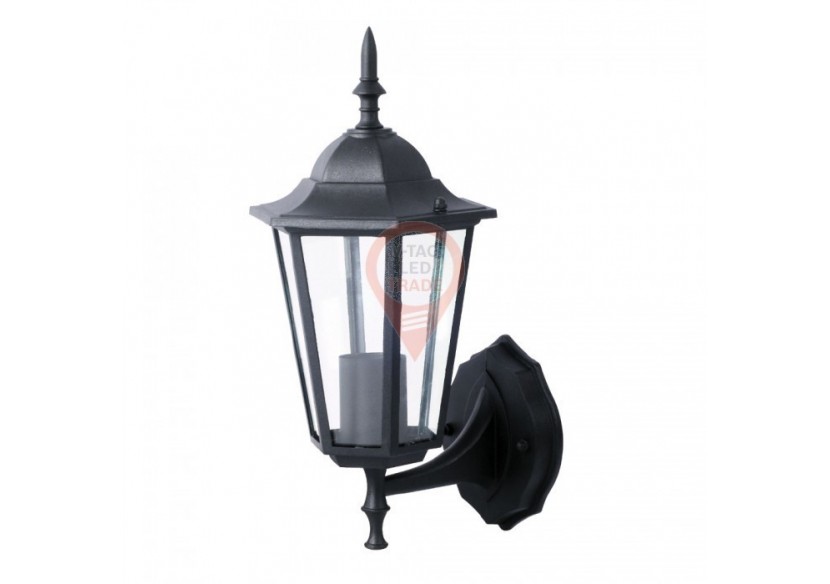 Applique de jardin E27 noir mat Up