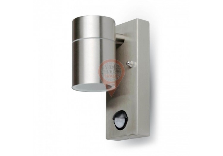 Raccord Mural GU10 Avec Capteur Corps En Acier 1 Voie IP44