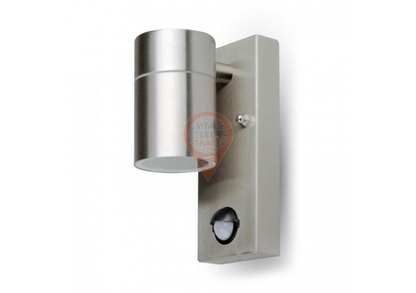 Raccord Mural GU10 Avec Capteur Corps En Acier 1 Voie IP44