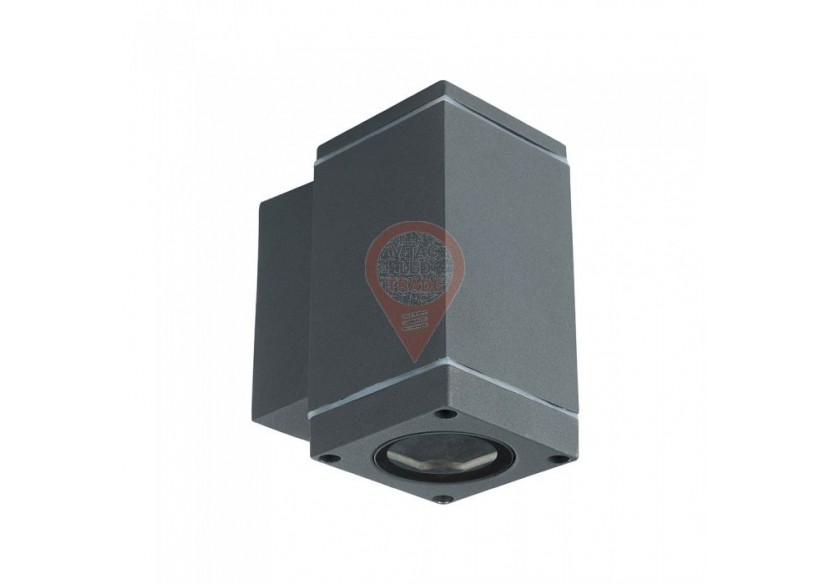 Applique GU10 Noir Blanc Down