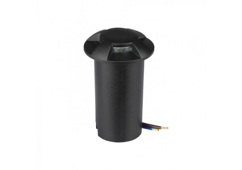 Lampe de Marche LED 1W Noir 4 Voies 6500K