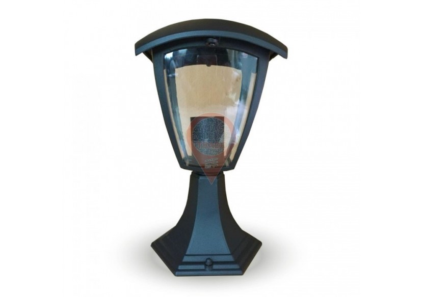 Lampe de jardin 300 mm imperméable noire