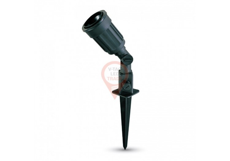 Corps de lampe sur piquet de jardin à tête unique IP44 E27