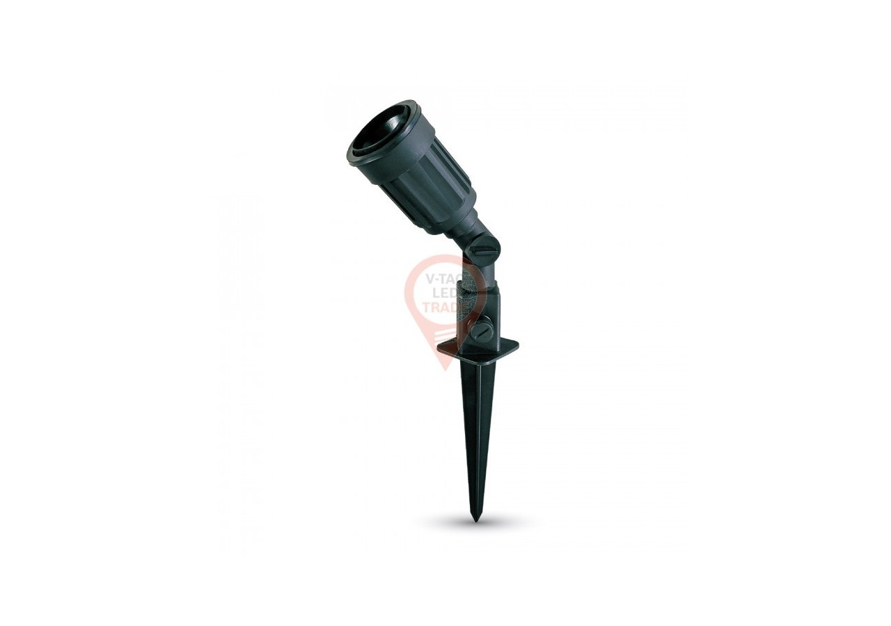Corps de lampe sur piquet de jardin à tête unique IP44 E27