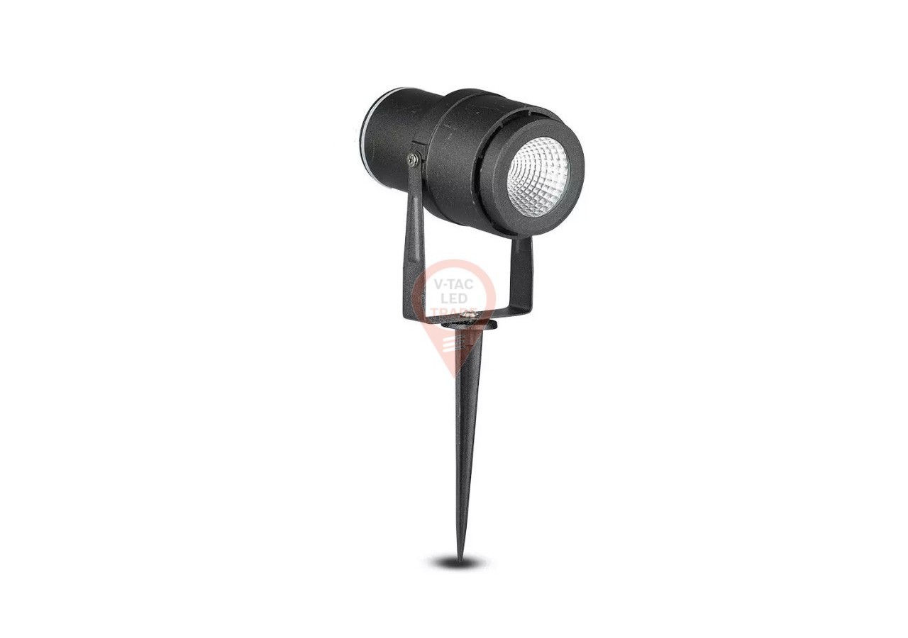 Lampe sur Piquet de Jardin LED 12W Corps Noir Vert