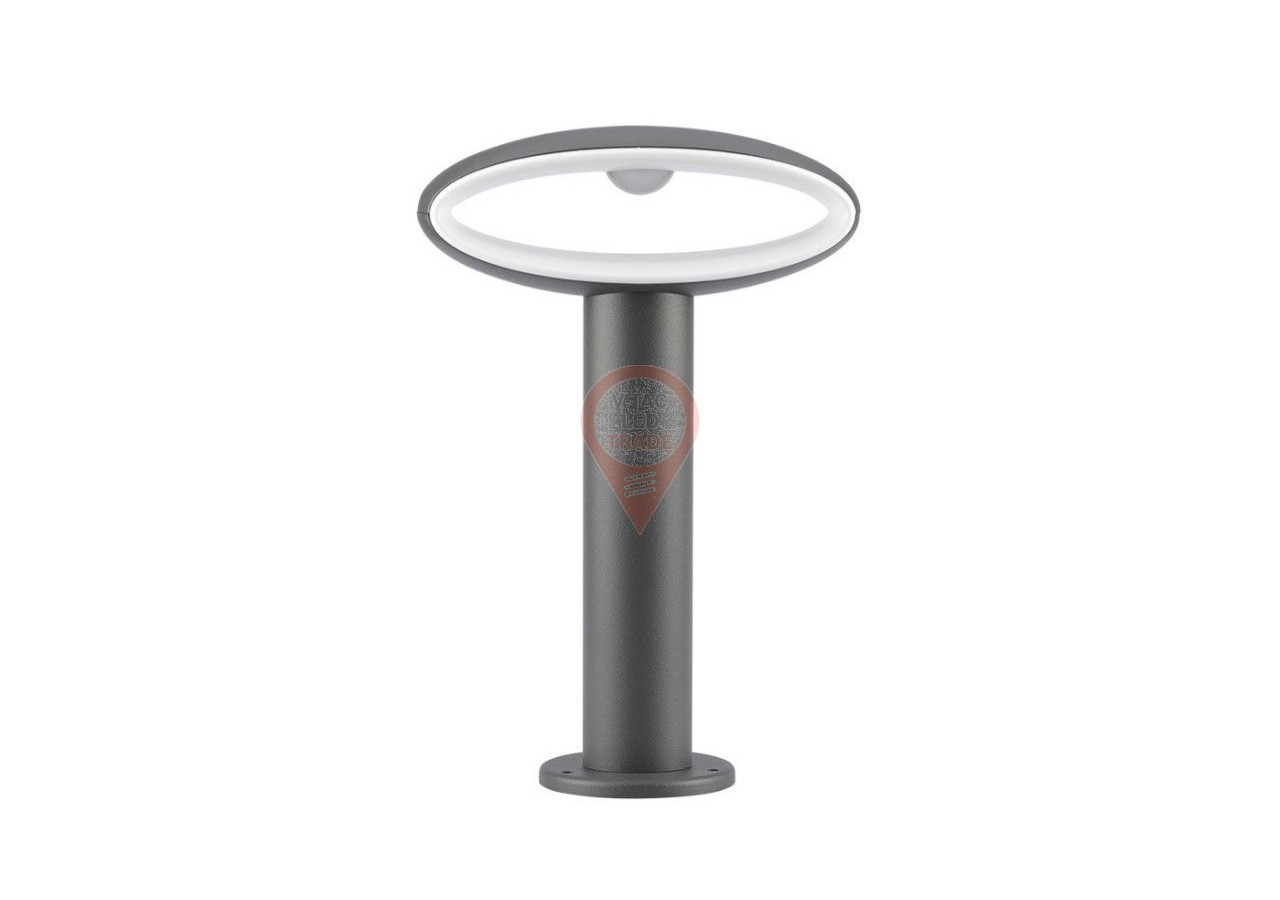 Lampe Borne LED 9W Gris Foncé Aluminium 30cm 3000K IP54