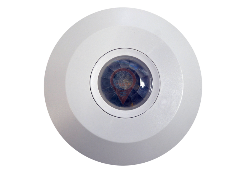 Capteur de mouvement infrarouge PIR, montage au plafond, corps blanc