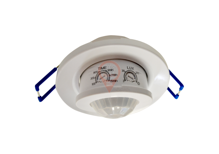 Type de Downlight à capteur de mouvement infrarouge réglable blanc