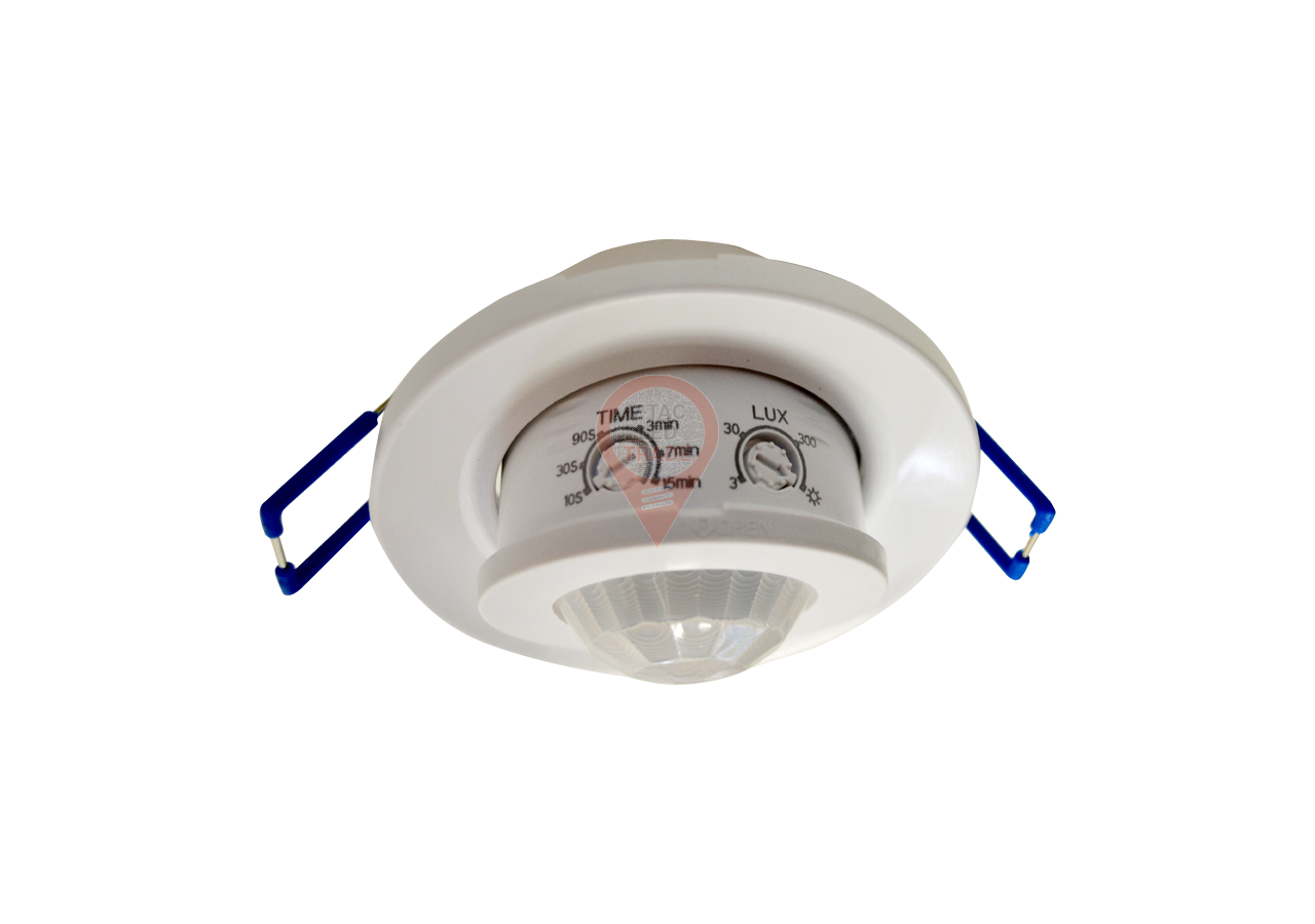 Type de Downlight à capteur de mouvement infrarouge réglable blanc