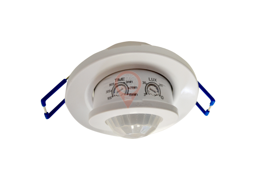 Type de Downlight à capteur de mouvement infrarouge réglable blanc