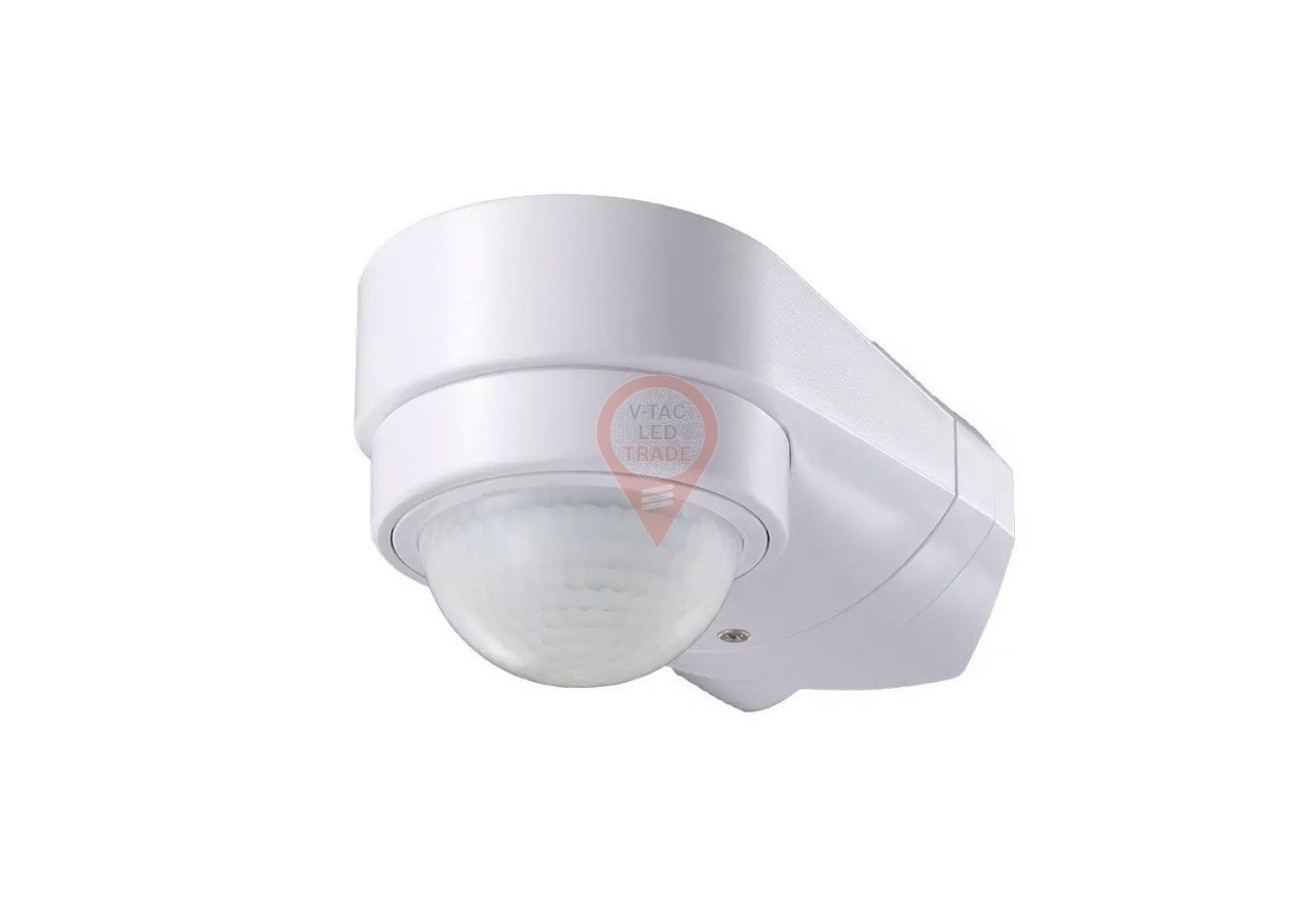 Capteur de Mouvement Infrarouge Blanc Corps Coin 240°