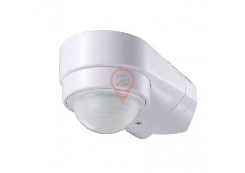 Capteur de Mouvement Infrarouge Blanc Corps Coin 240°