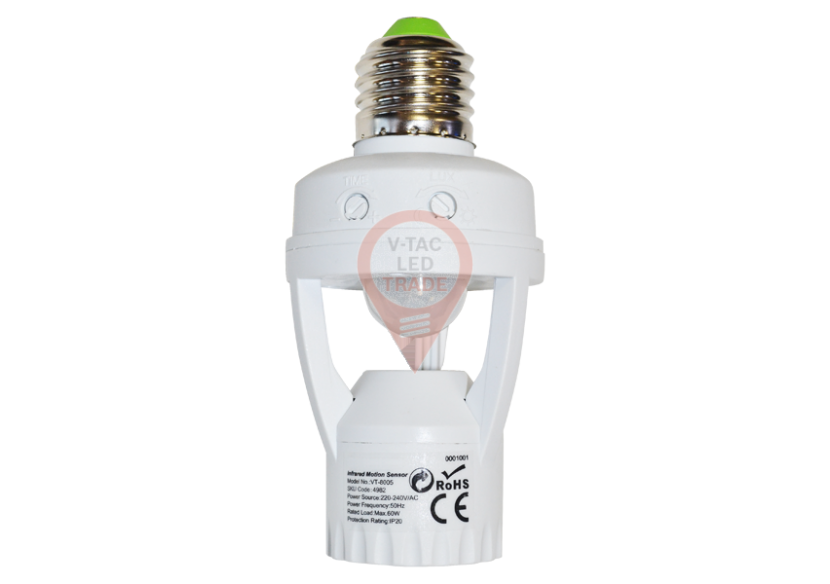 Capteur avec support E27