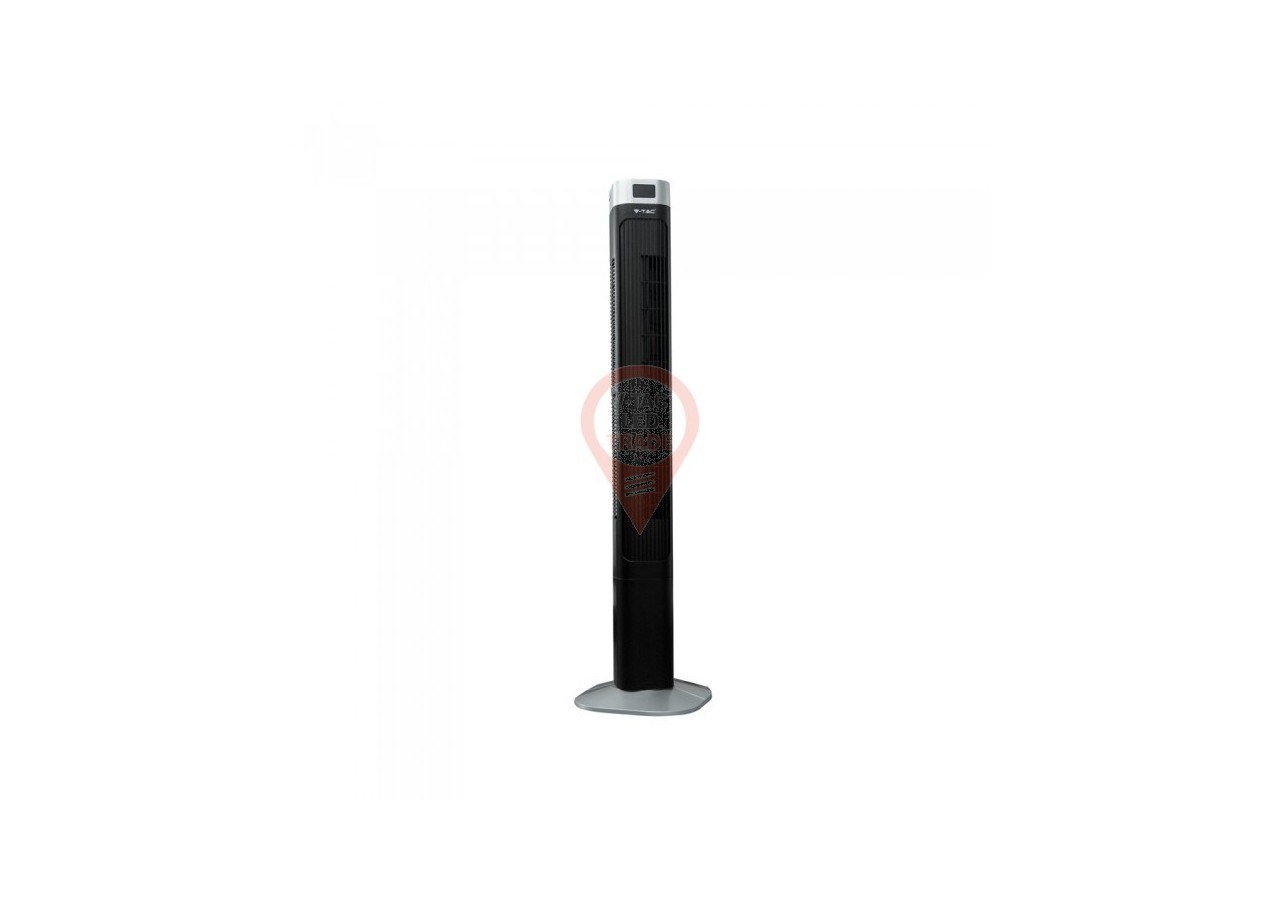 Ventilateur tour LED 55W 46 pouces noir