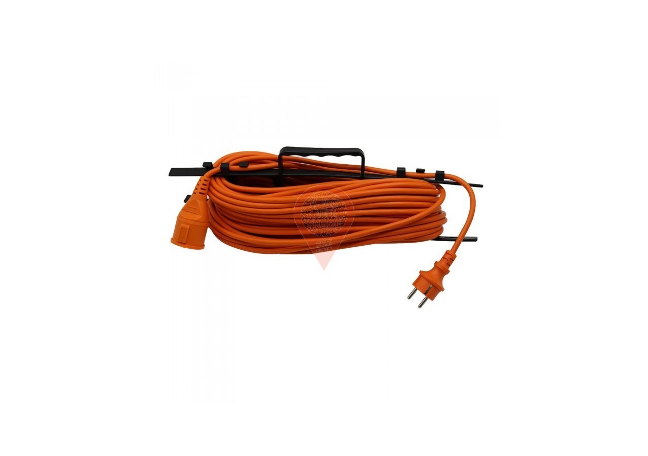 Rallonge 3G 1,5mm x 30m 1 Voie 16A IP44 Orange & Noir