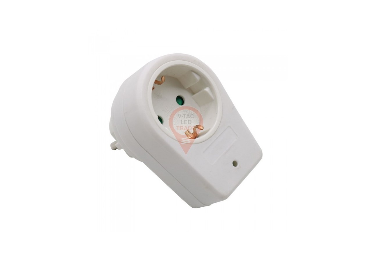Adaptateur 1 voie 16A blanc