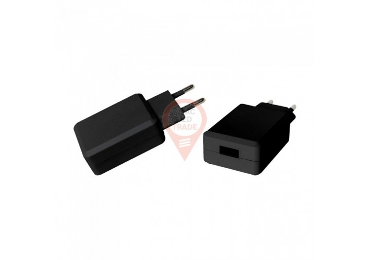 Adaptateur de voyage USB QC3.0 avec double blister noir
