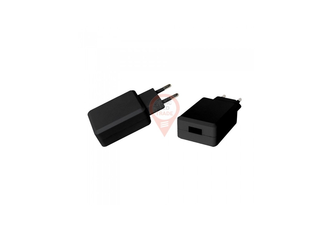 Adaptateur de voyage USB QC3.0 avec double blister noir