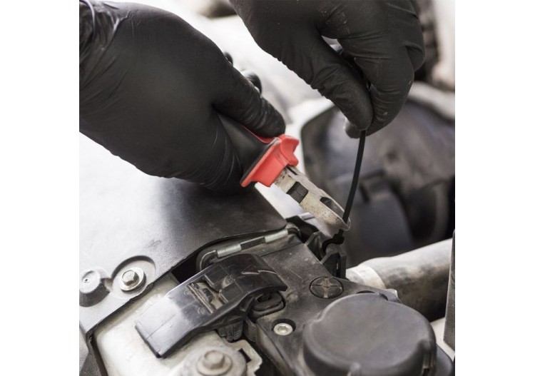 Attache de câble - 7,6 x 300 mm Noir 100 pcs/paquet