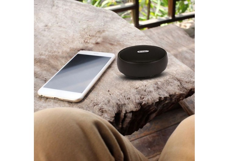 Haut-parleur Bluetooth portable, câble Micro USB haut de gamme, batterie 800mah, bleu