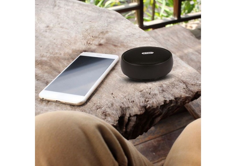 Haut-parleur Bluetooth portable, câble Micro USB haut de gamme, batterie 800mah, bleu