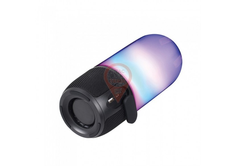 Lampe de table LED 2*3W Haut-parleur USB et emplacement pour carte TF Bleu