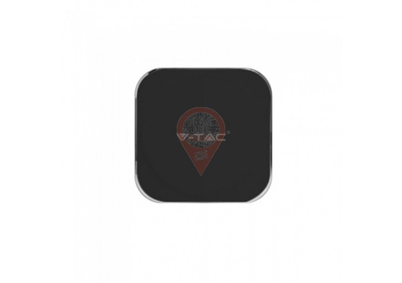 Chargeur sans fil 10W pour téléphones intelligents noir