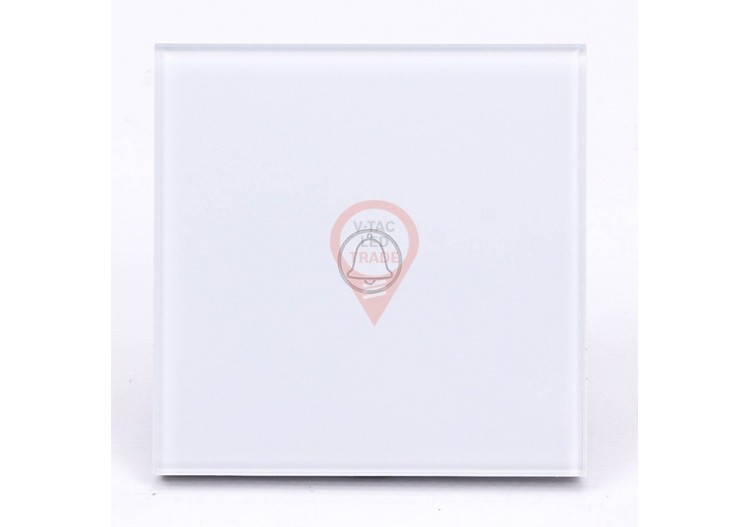 Interrupteur de sonnette 1 bouton, 1 voie, blanc