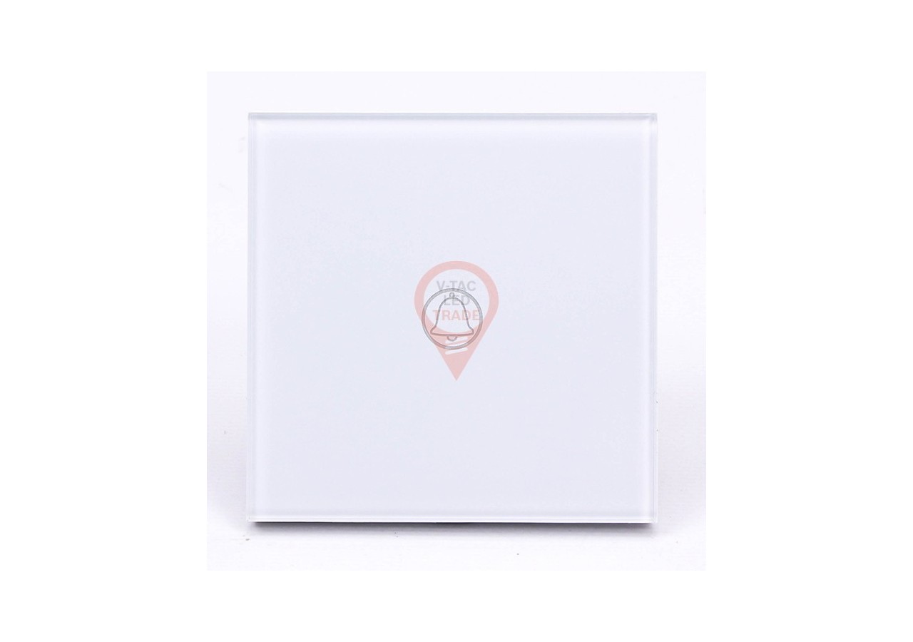 Interrupteur de sonnette 1 bouton, 1 voie, blanc