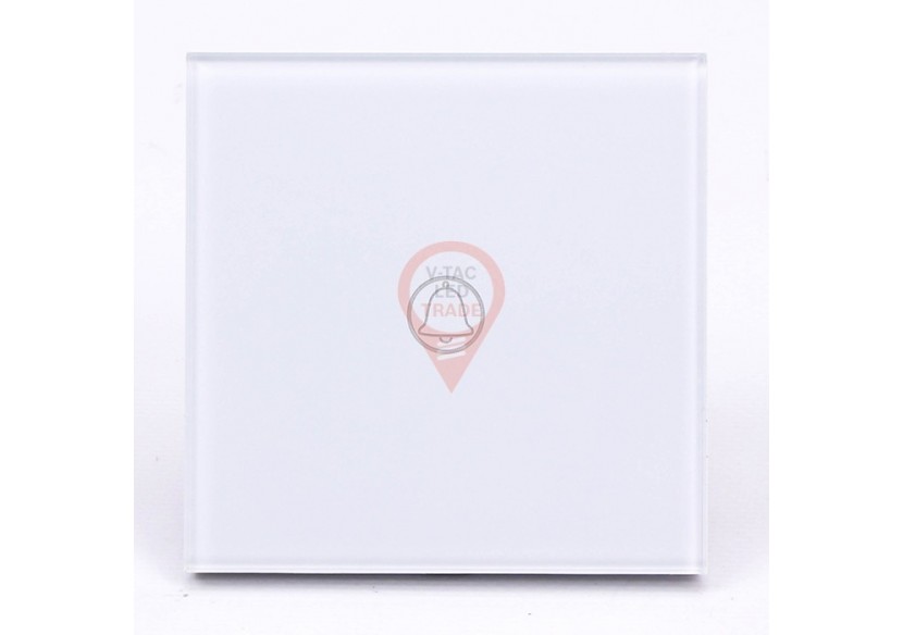 Interrupteur de sonnette 1 bouton, 1 voie, blanc