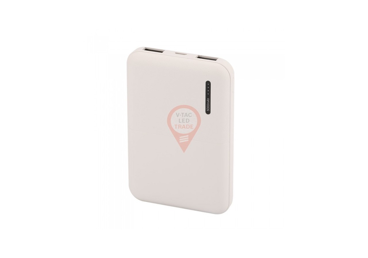 Banque d'alimentation ultra petite de 5 000 mAh, rose