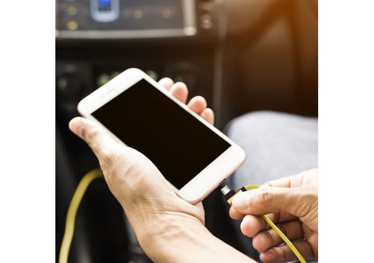 1m. Câble Micro USB Or - Série Diamond