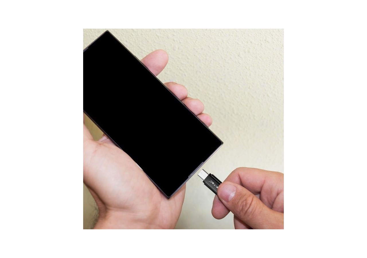 1m. Câble Micro USB Noir - Série Platinum