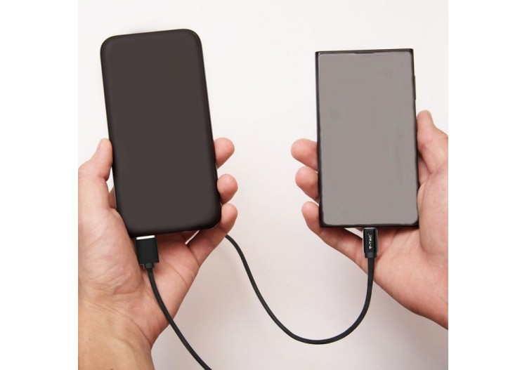 1m. Câble Micro USB Noir - Série Ruby