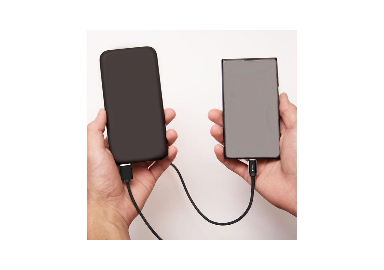 1m. Câble Micro USB Noir - Série Ruby