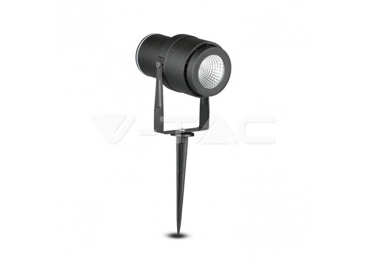 Lampe sur Piquet de Jardin LED 12W Corps Noir 3000K
