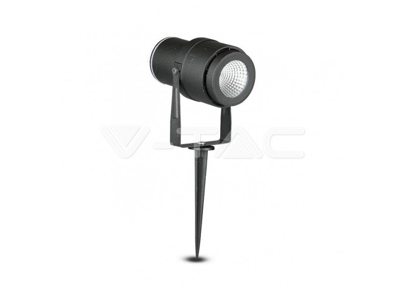 Lampe sur Piquet de Jardin LED 12W Corps Noir 3000K