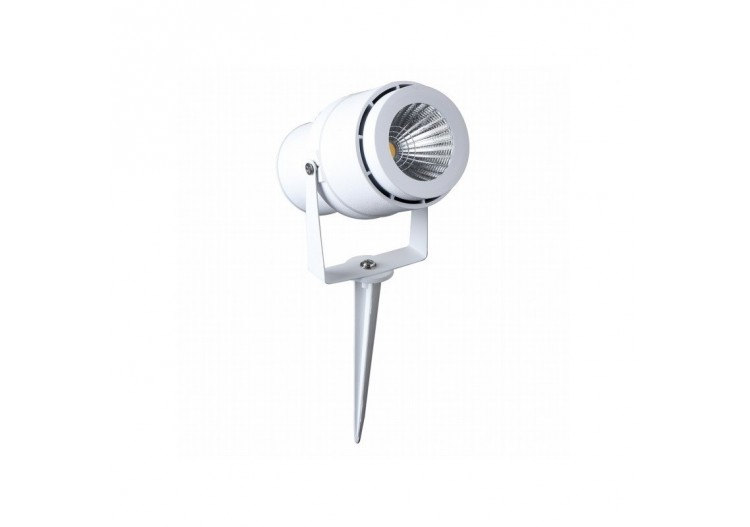 Lampe sur Piquet de Jardin LED 12W Corps Blanc 4000K