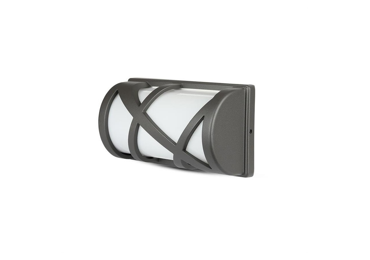 Applique de jardin 1pc. Ampoule E27 Gris Foncé