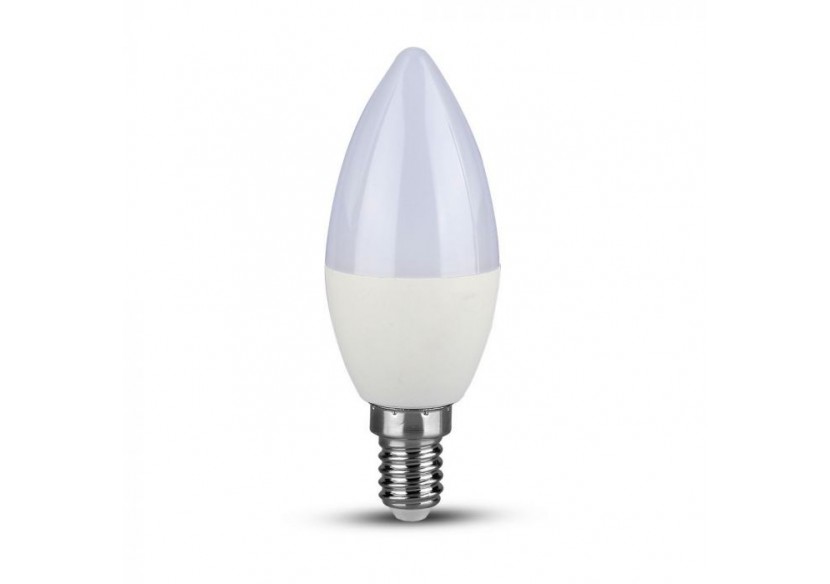 Ampoule bougie LED Vt-293d 5.5w, puce Samsung 4000k e14, intensité variable- 20186 - V-tac
