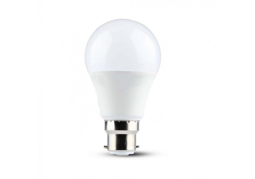Vt-2189 8.5w a60 ampoule LED en plastique thermique 3000k b22- 217422 - V-tac